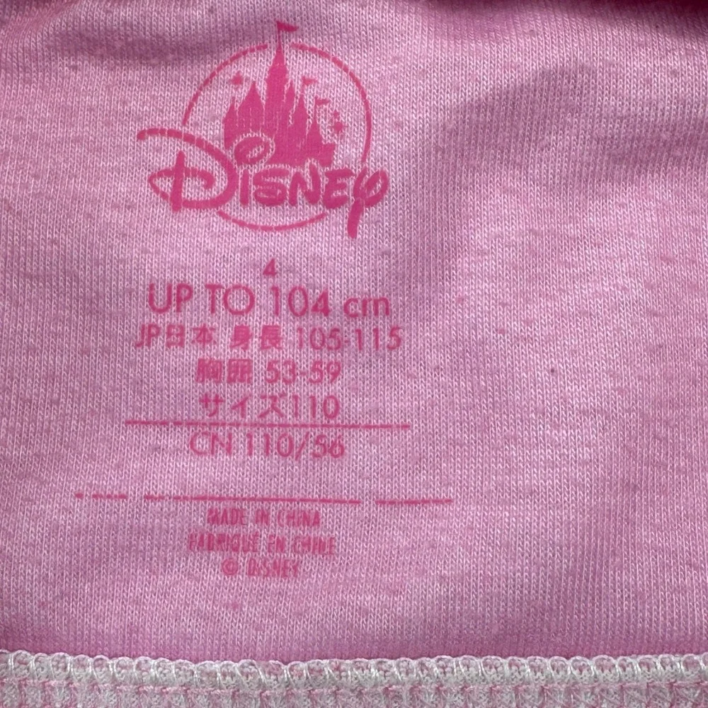 Disney Minnie Mouse Pink Polka Dot‎ Nightgown Pajama Dress Kids Size 4 - Picture 3 of 12
